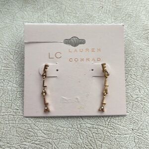 Lauren Conrad “falala” holiday earrings brand new